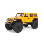Axial Axial SCX24 2019 Jeep Wrangler JLU CRC 1/24 4WD RTR Scale Mini Crawler (Yellow) w/2.4GHz Radio #AXI00002V2T2