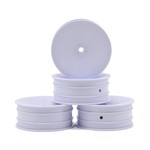 JConcepts #3347W JConcepts 12mm Hex Mono 2.2" Front Wheels (4) (B6/B5/RB6) (White)