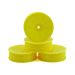 JConcepts #3376Y JConcepts 12mm Hex Mono 2.2 "Slim" Front Wheels (4) (B6/RB6/SRX2/YZ2) (Yellow)