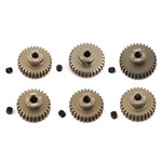 Yeah Racing Yeah Racing Hard Coated 48P Aluminum Pinion Gear Set (27, 28, 29, 30, 31, 32T) (3.17mm Bore) #MG-48027-032