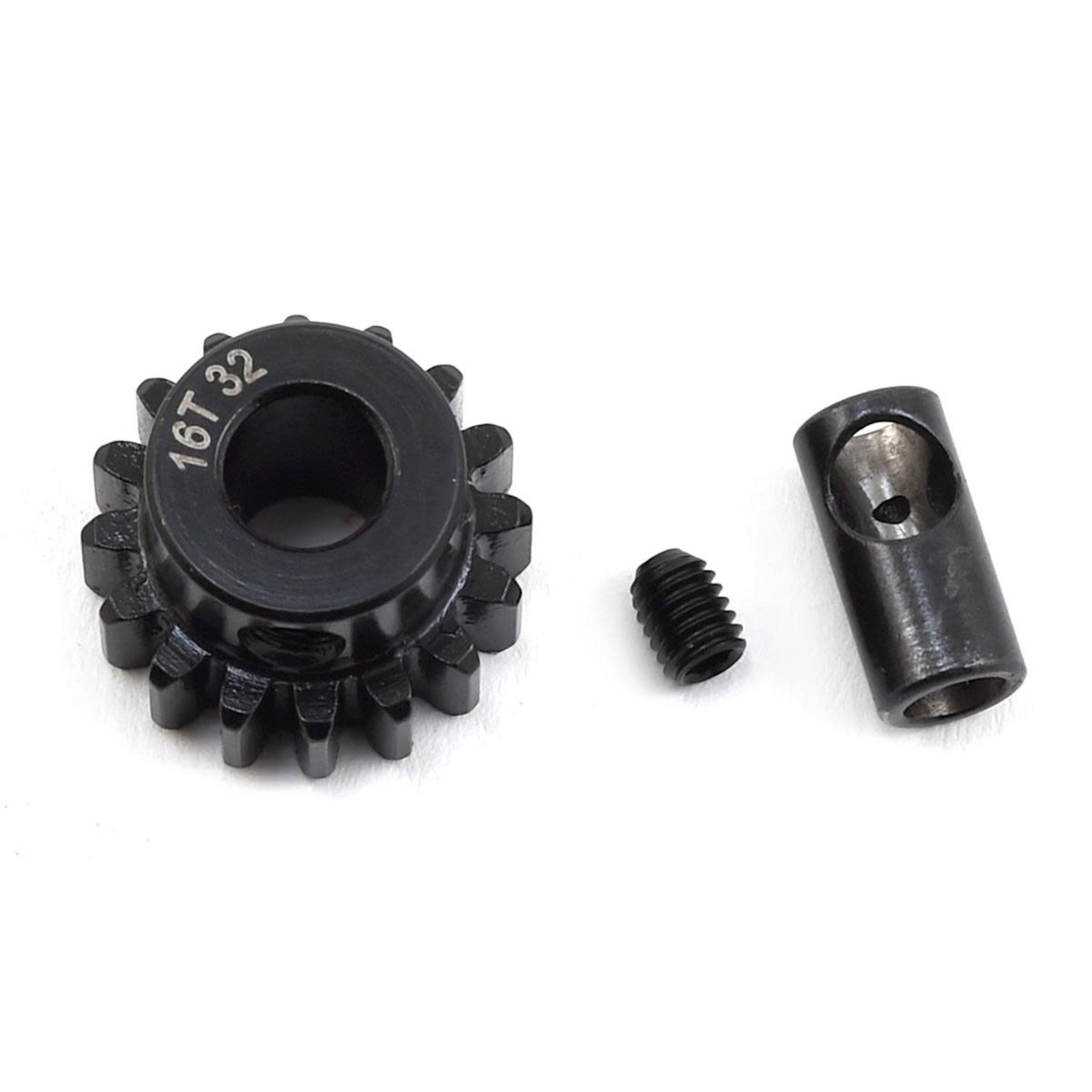 ProTek RC #PTK-8059 ProTek RC Steel 32P Pinion Gear w/3.17mm Reducer Sleeve (Mod .8) (5mm Bore) (16T)