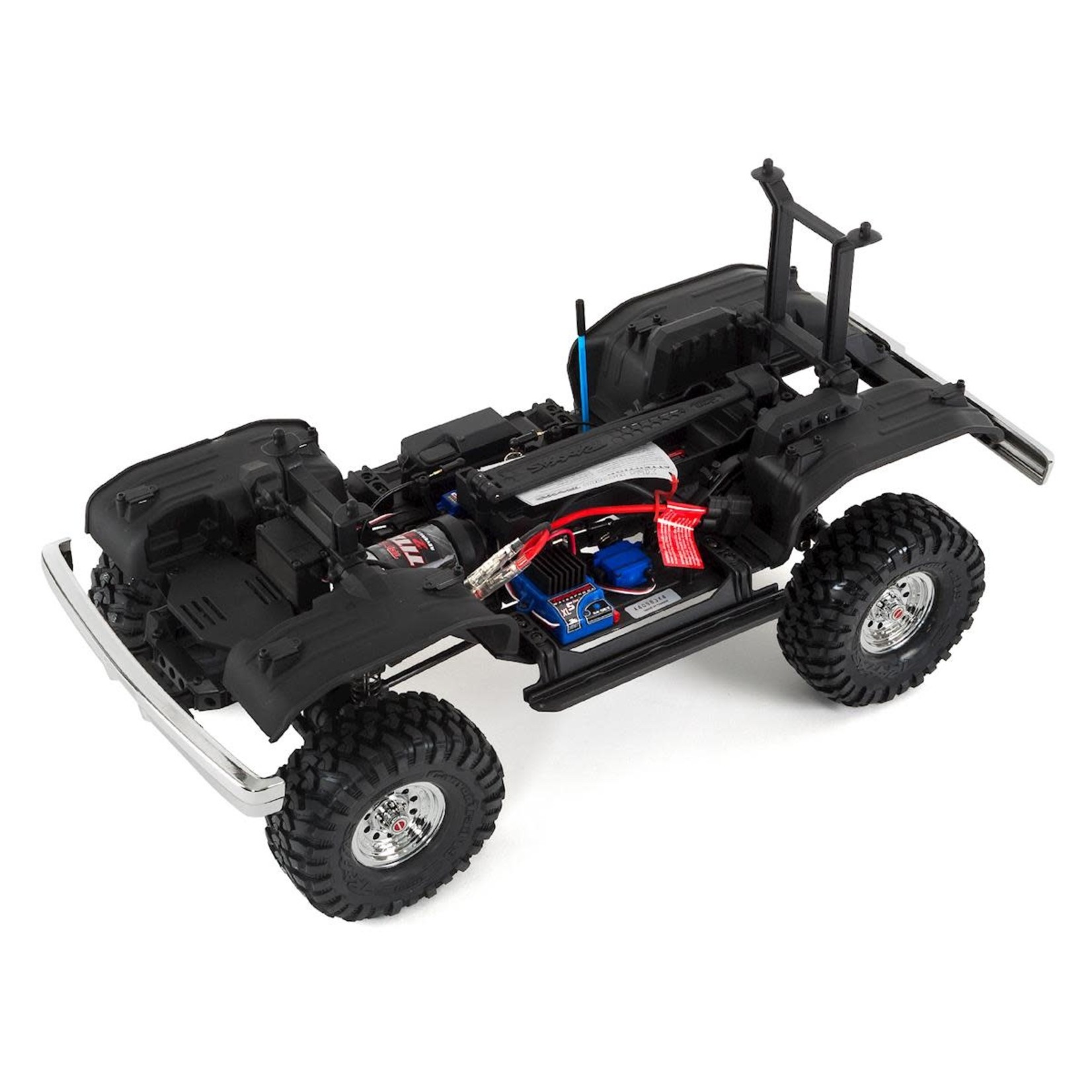 Traxxas #82046-4-RED Traxxas TRX-4 1/10 Trail Crawler Truck w/'79 Bronco Ranger XLT Body (Red) w/TQi 2.4GHz Radio