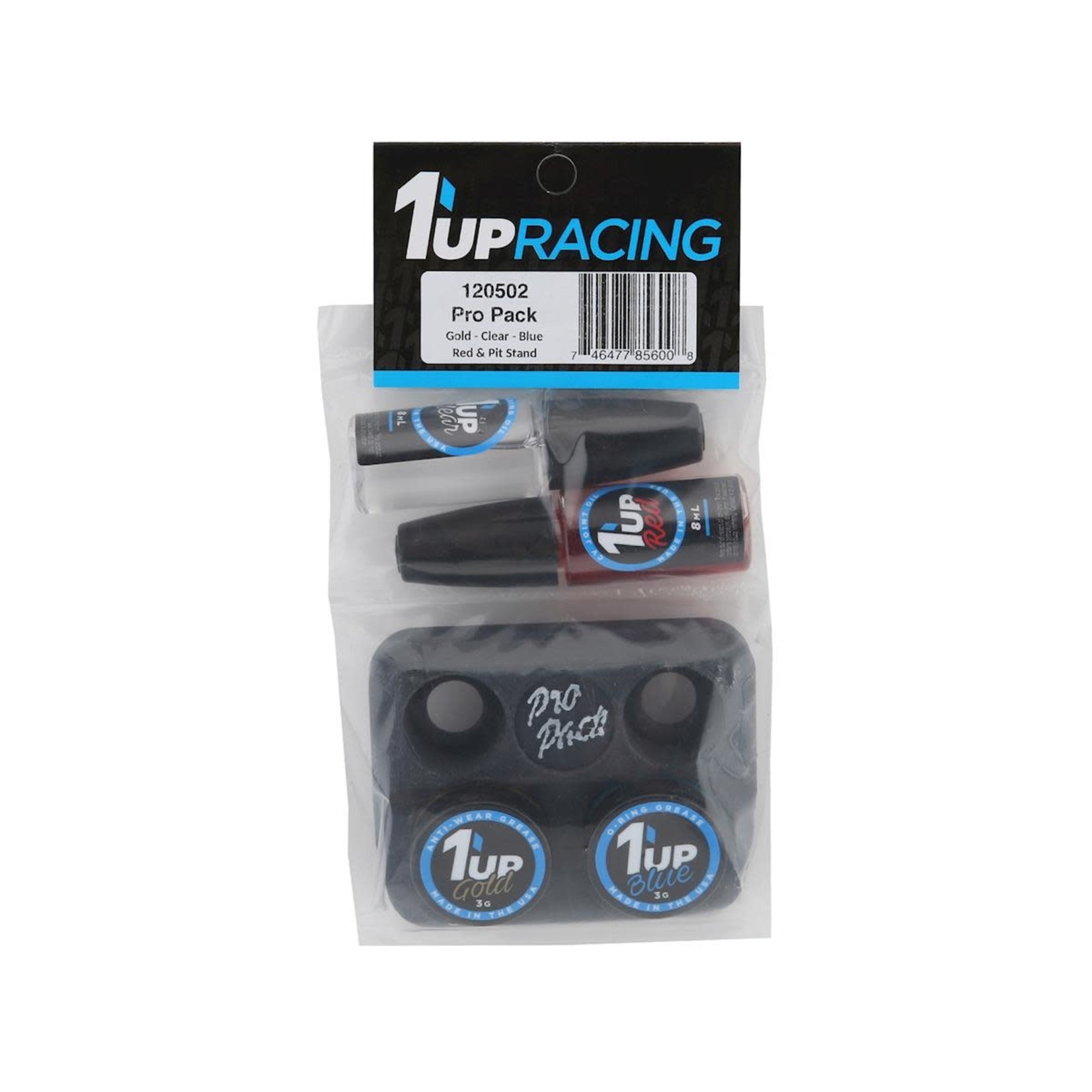 1UP Racing 1UP Racing Grease & Oil Lubricant Pro Pack w/Pit Stand #120502