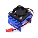 Yeah Racing Yeah Racing Aluminum 540 Size Motor Heat Sink w/Cooling Fan (Blue) #YA-0410BU