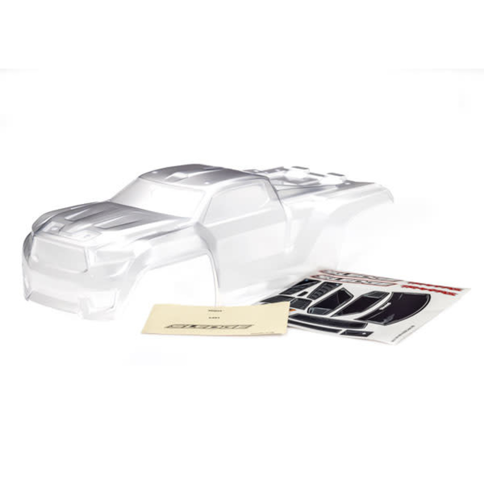 Traxxas #9511 Traxxas Sledge Body With Decals (Clear)