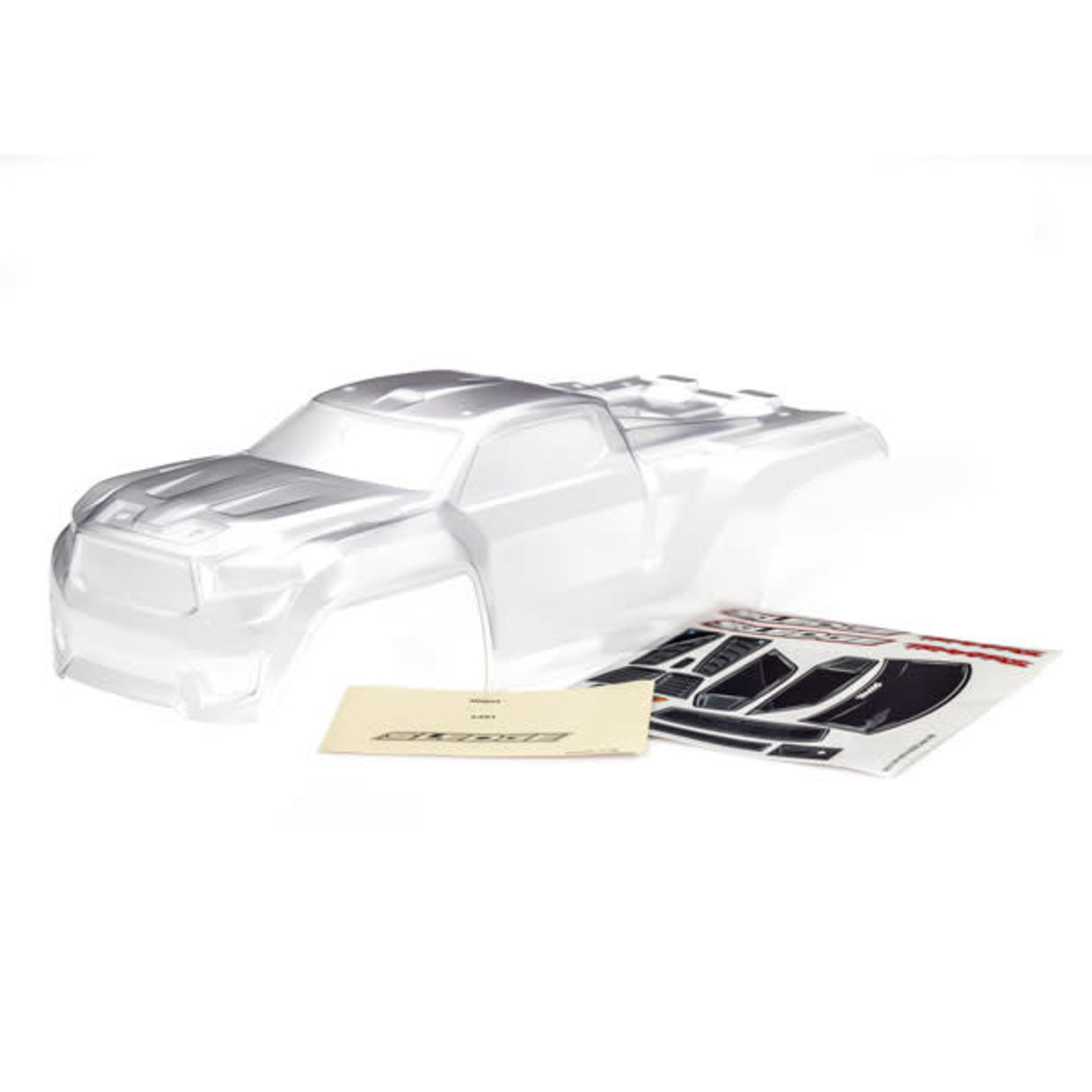 Traxxas Traxxas Sledge Body With Decals (Clear) #9511