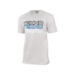 Tekno RC Tekno RC Stacked Logo T-Shirt (Light Grey) (M) #TKRTS08M