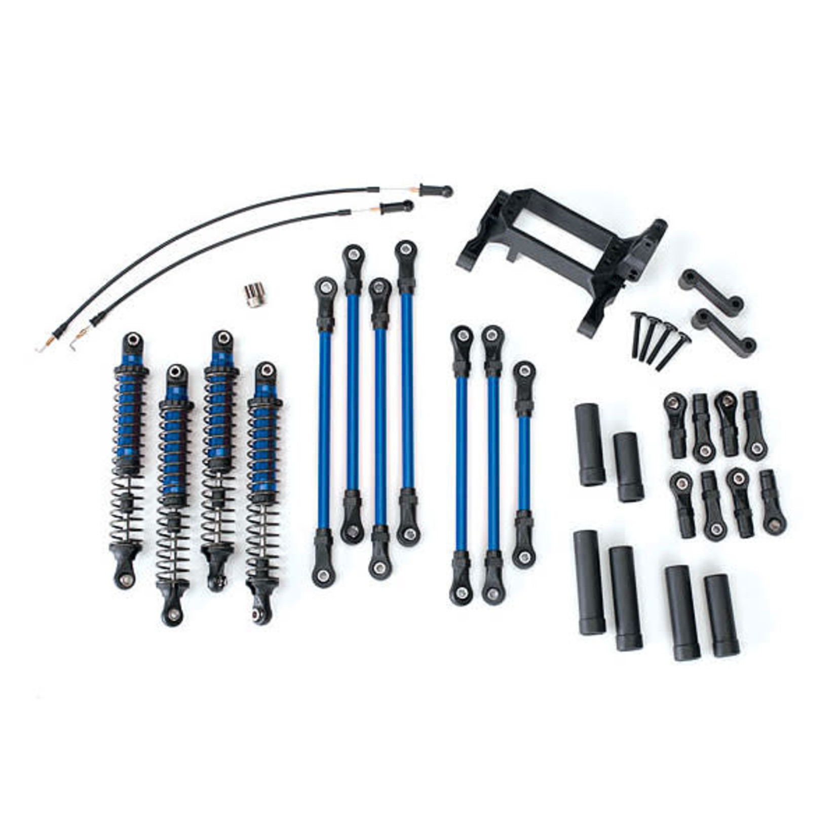 Traxxas Traxxas TRX-4 Complete Long Arm Lift Kit (Blue) #8140X