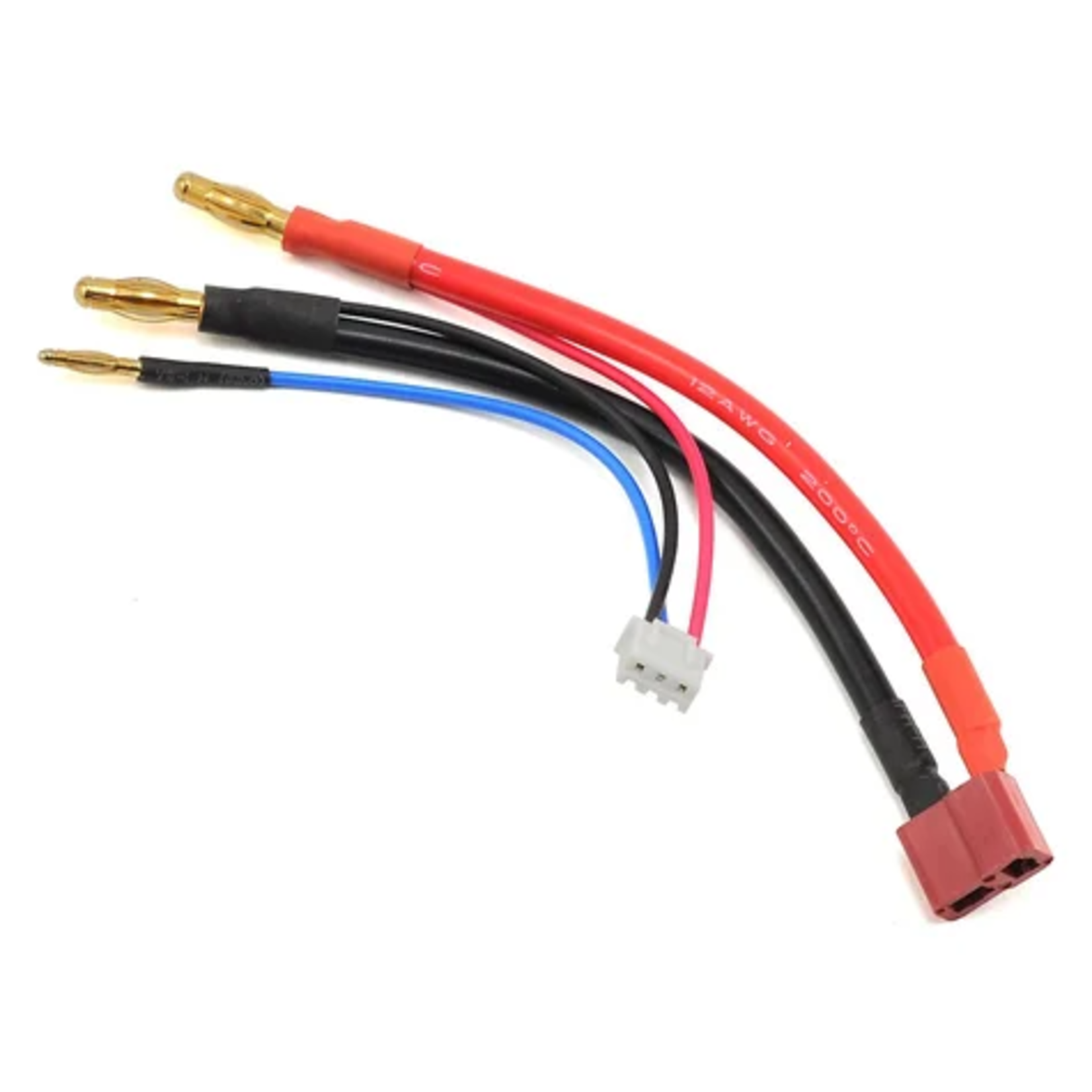 ProTek RC #PTK-5238 ProTek RC 2S Charge/Balance Adapter (T-Style Ultra Plug to 4mm Bullet)