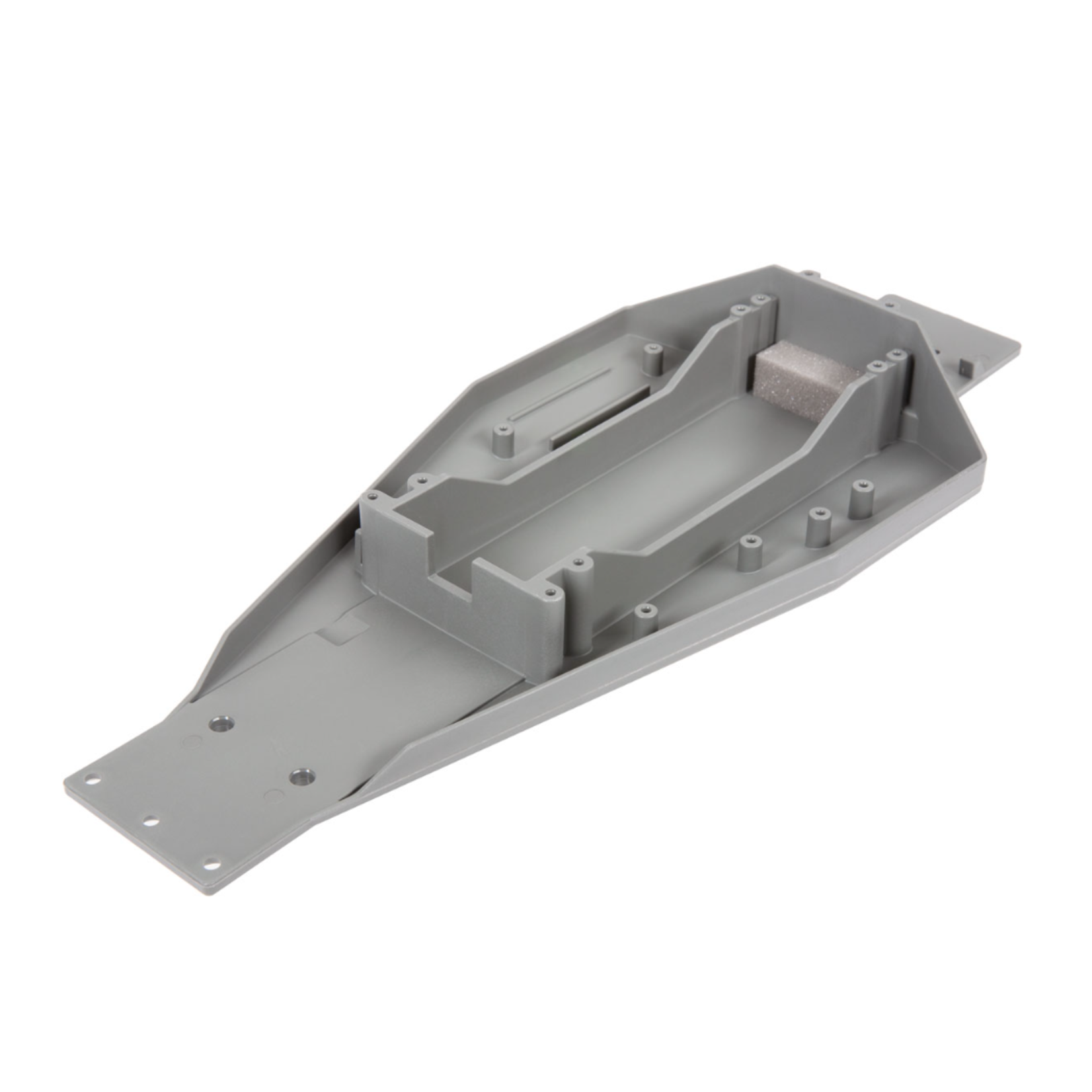 Traxxas Traxxas Bandit/Rustler Lower Chassis Plate (Grey) #3728A
