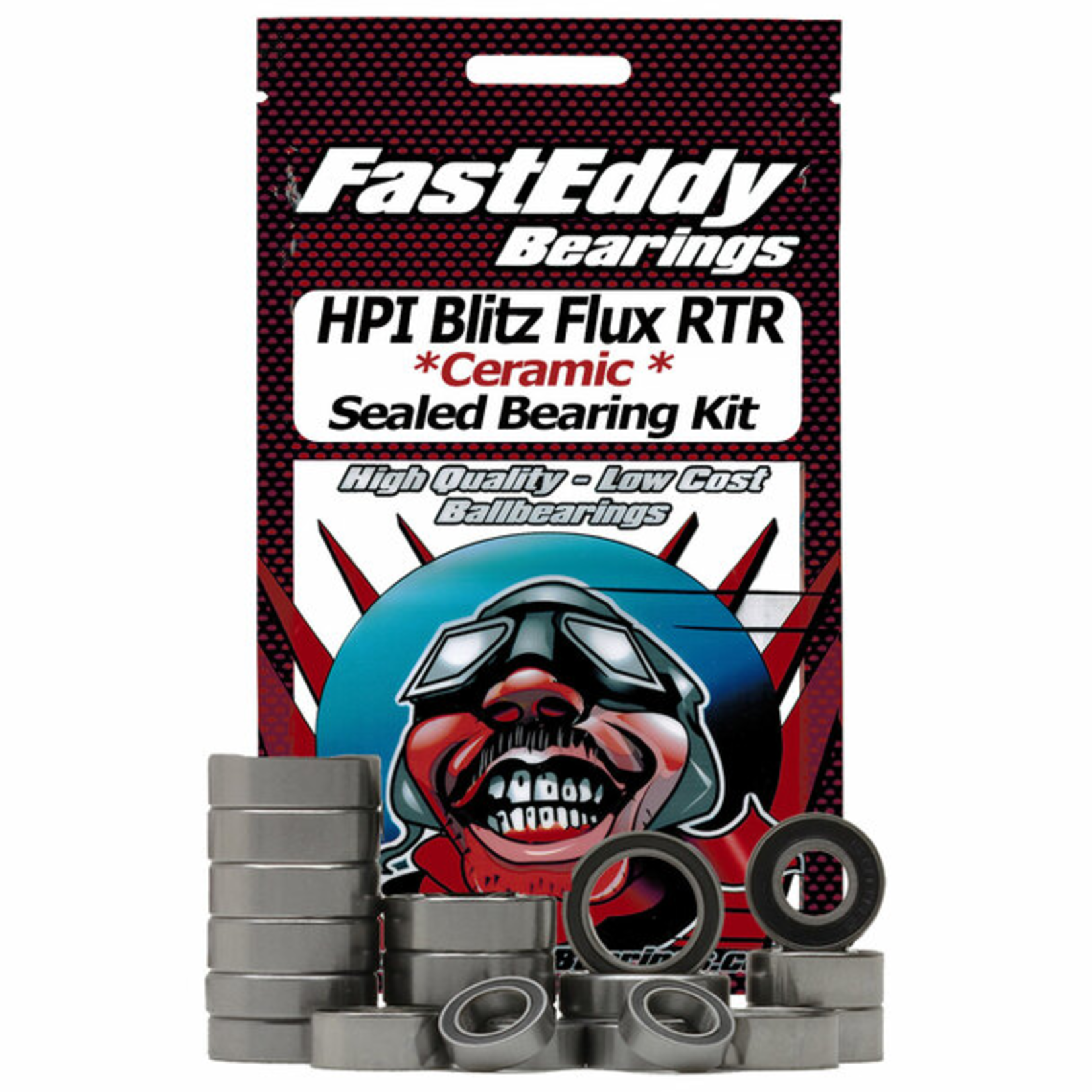 HPI Racing HPI Blitz Flux RTR Ceramic Rubber Sealed Bearing Kit #TFE3661