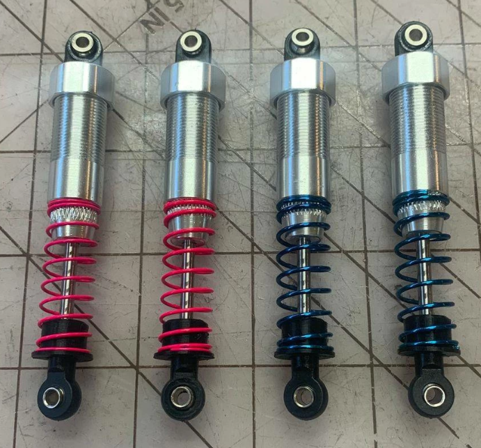 InTheWorks RC 80mm Big Bore Shocks "Medium" (Clear) 80MMSSPR Hobby Time RC