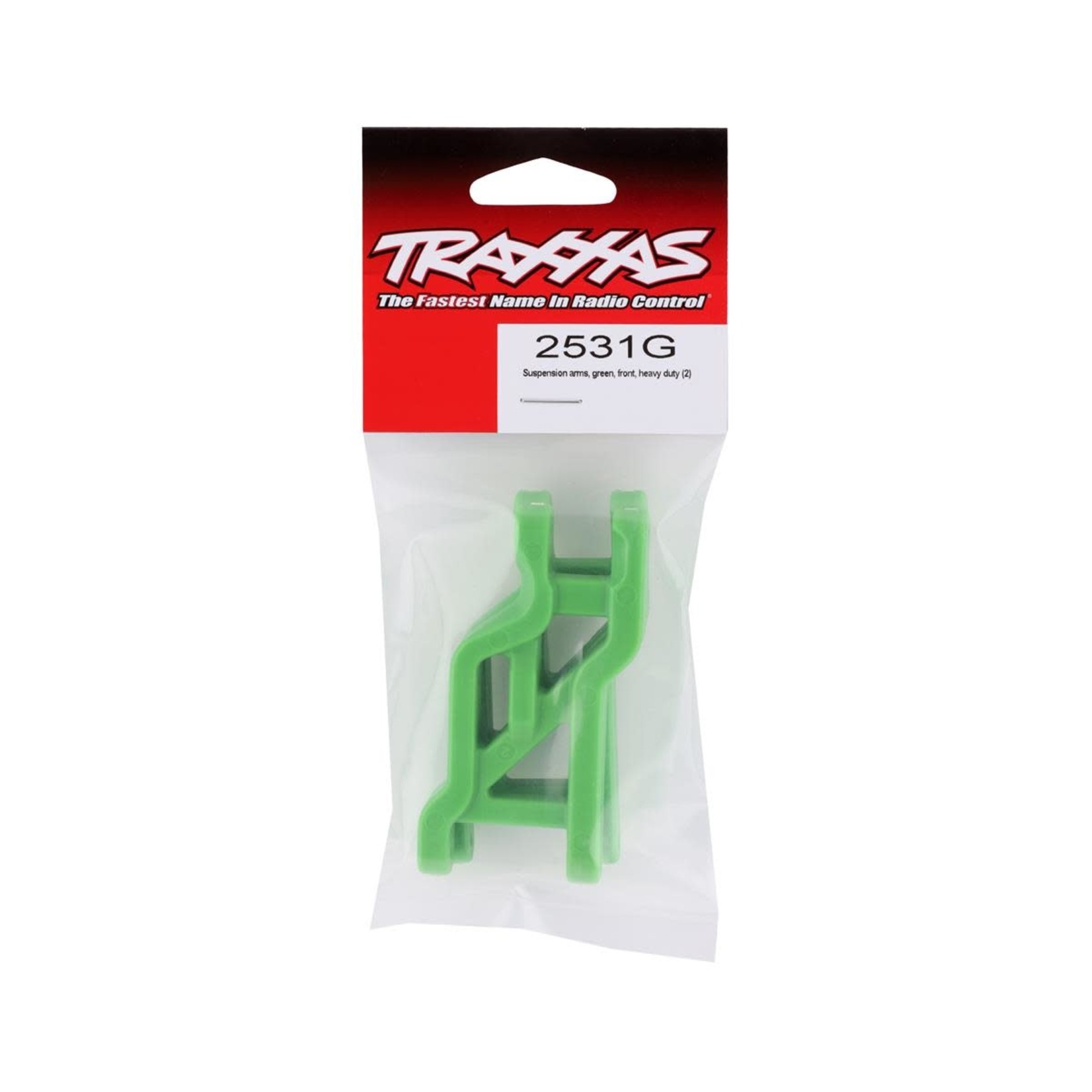 Traxxas Traxxas HD Cold Weather Front Suspension Arm Set (Green) #3631G
