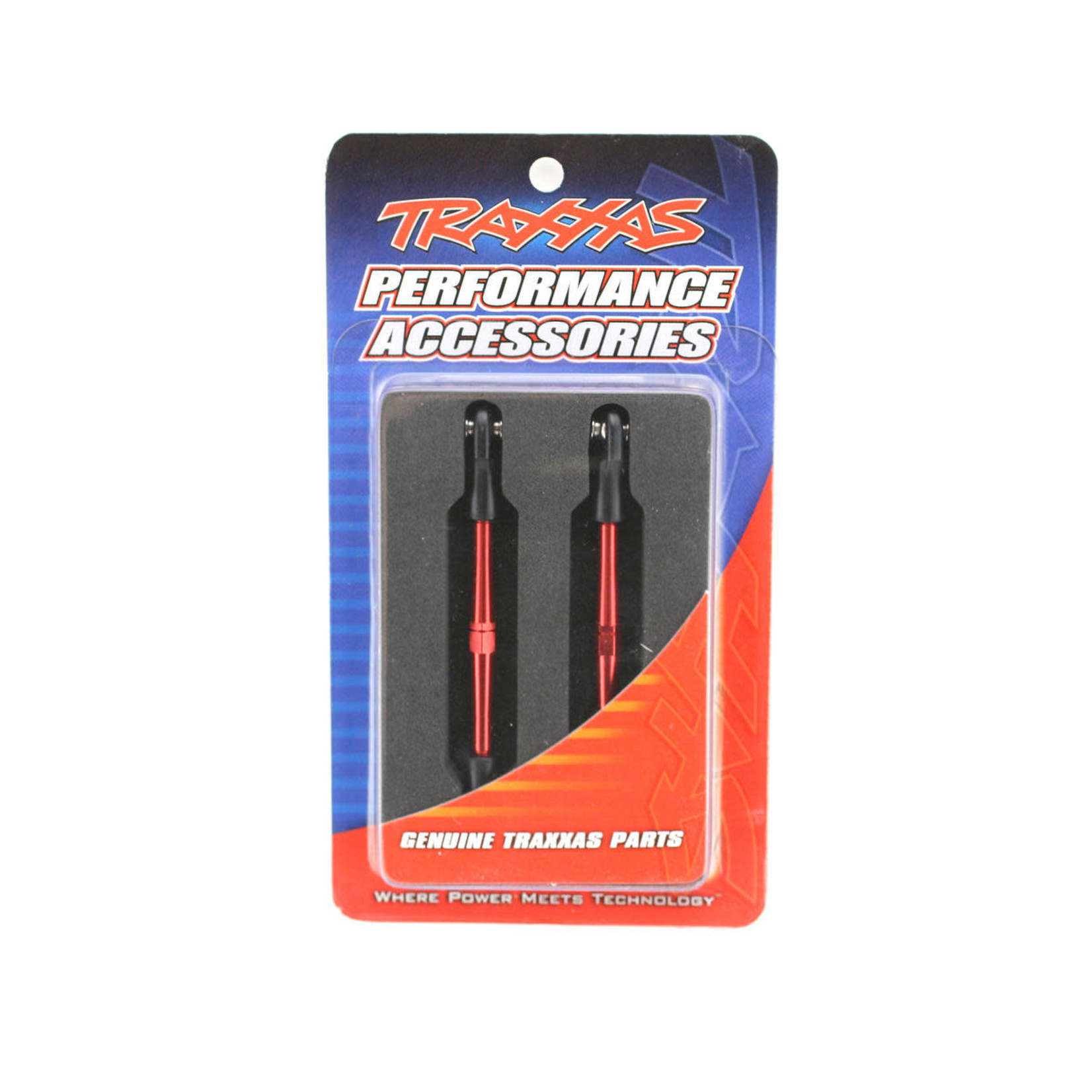 Traxxas #3139X Traxxas 59mm Aluminum Turnbuckle Toe Link (Red) (2)