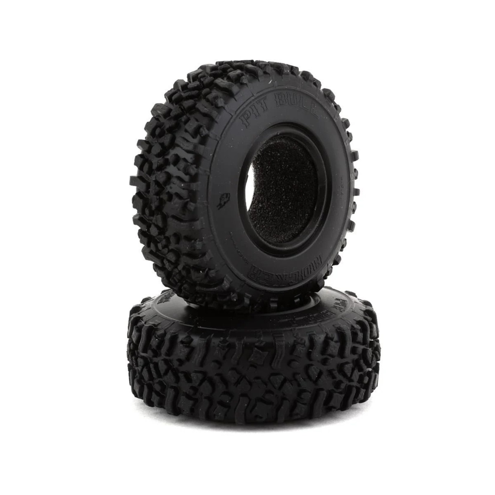 Pit Bull Pit Bull Tires Rocker 1.0" Micro Crawler Tires w/Foam (2) (Alien) #PBTPBR1AK