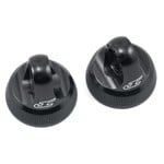 JConcepts JConcepts Fin Aluminum 12mm V2 Shock Cap (Black) (2) #2490-2
