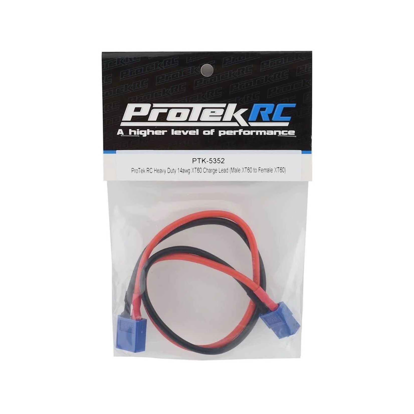 ProTek RC #PTK-5352 ProTek RC Heavy Duty 14awg XT60 Charge Lead (Male XT60 to Female XT60)