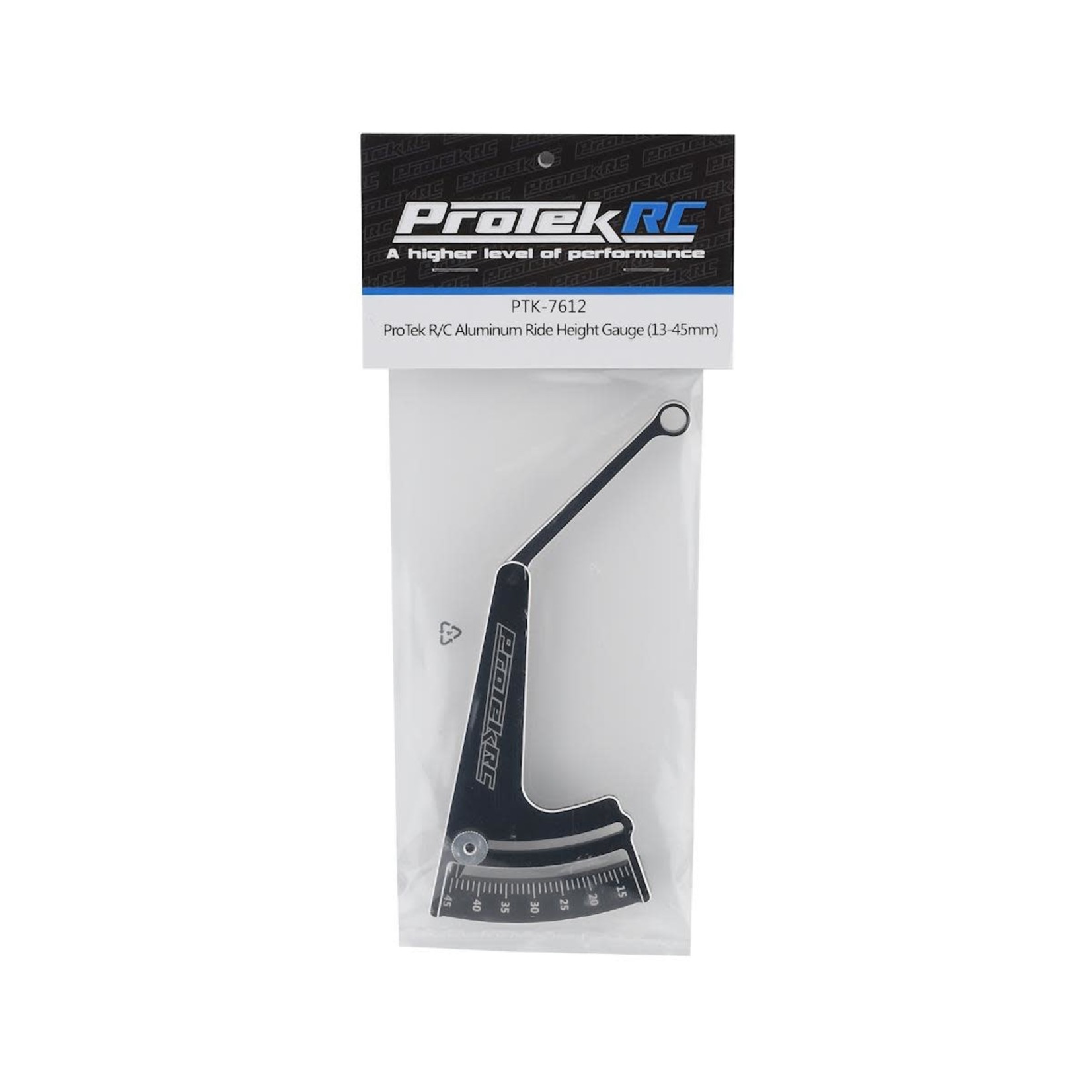 ProTek RC #PTK-7612 ProTek RC Aluminum Ride Height Gauge (13-45mm)