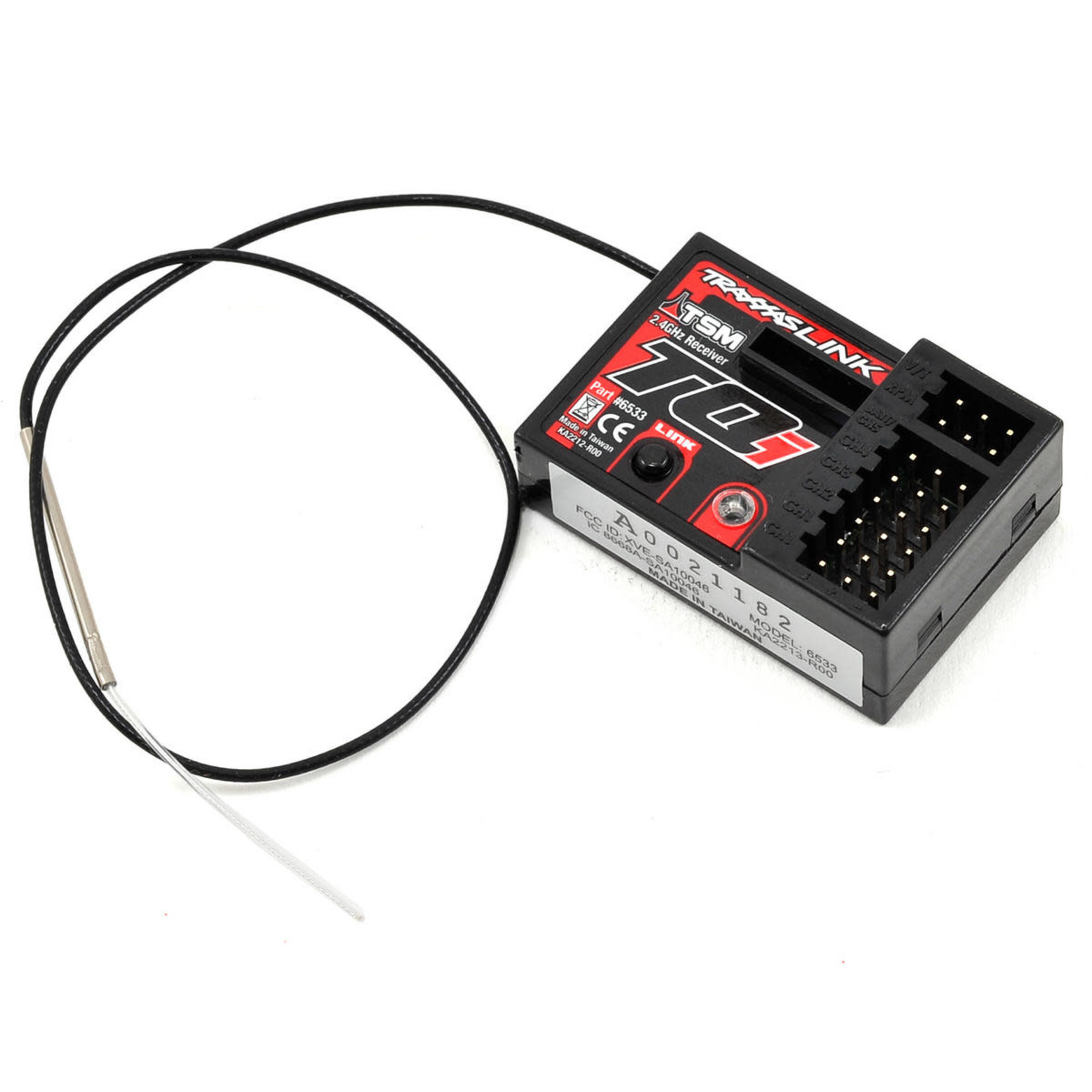 Traxxas 2.4GHz 4-Channel TSM Stability Management Receiver Traxxas 2.4GHz 4-Channel TSM Stability Management Receiver