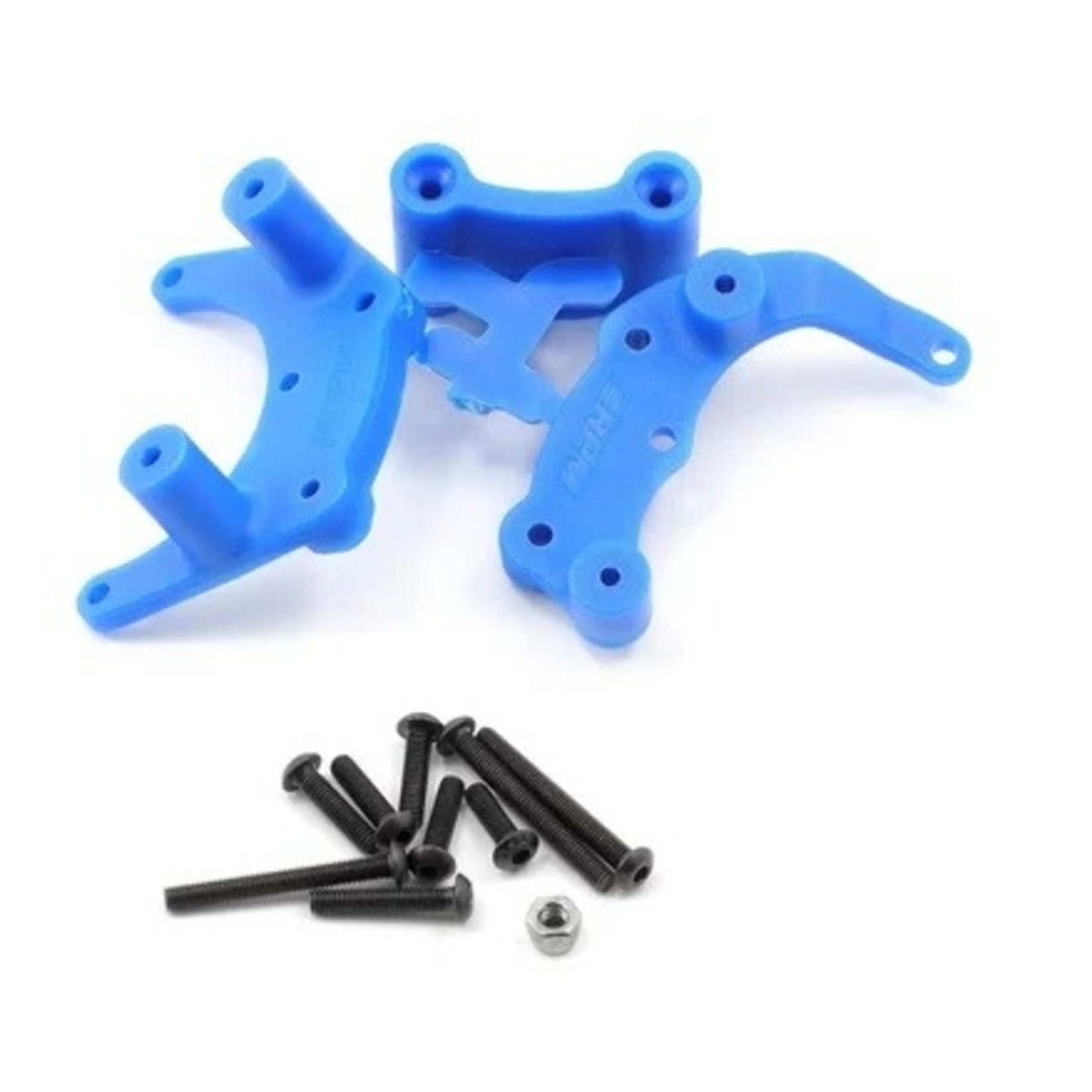 RPM RPM Bumper Mount (Blue) (Rustler/Stampede/Bandit/Slash) #80905