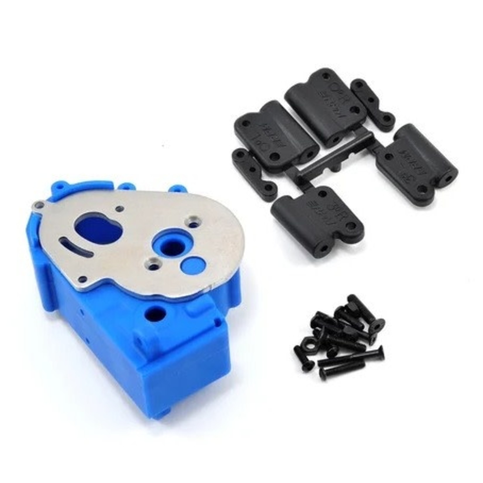 RPM RPM Hybrid Gearbox Housing & Rear Mount Kit (Blue) #73615