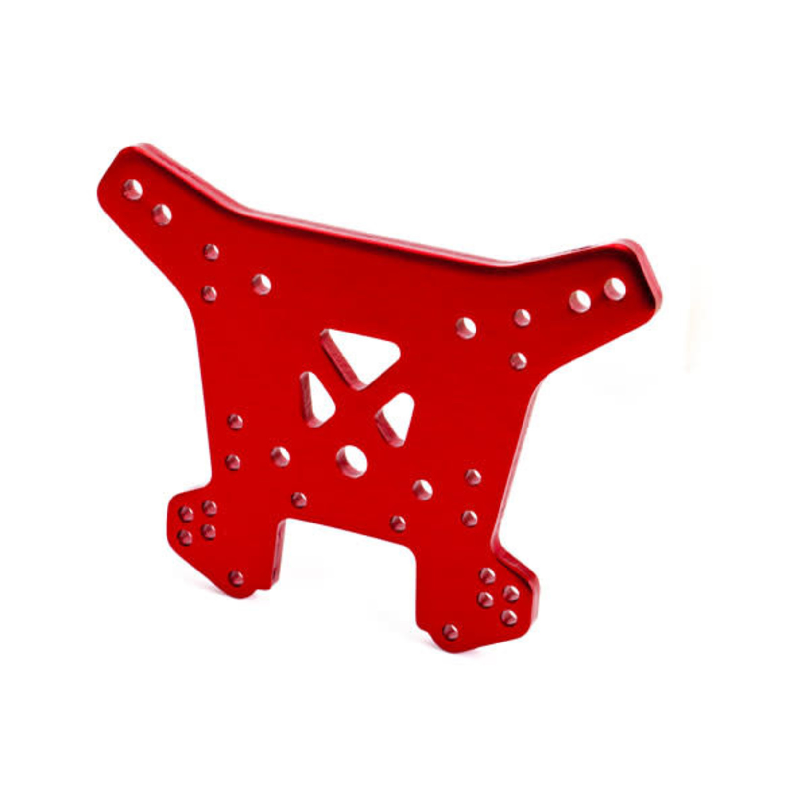 Traxxas #9538R Traxxas Sledge Aluminum Rear Shock Tower (Red)