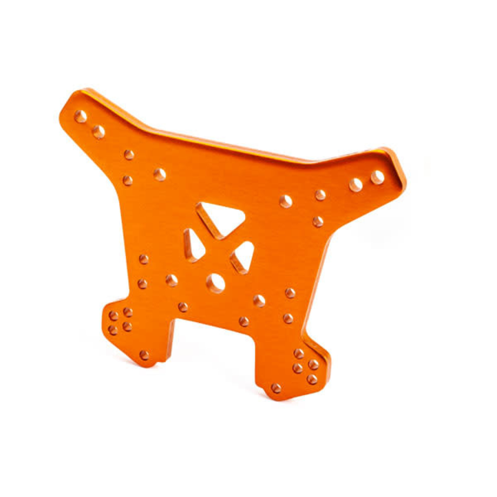 Traxxas Traxxas Sledge shock tower, rear, 6061-T6 aluminum (orange-anodized) #9538T