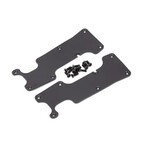 Traxxas Traxxas Sledge Rear Left/Right Suspension Arm Covers (Black) #9634