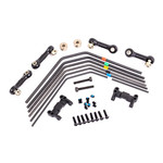 Traxxas Traxxas Sledge Front/Rear Sway Bar & Linkage Set #9595