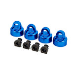 Traxxas Traxxas Sledge Aluminum Gt-Maxx Shock Caps (Blue) (4) #9664X