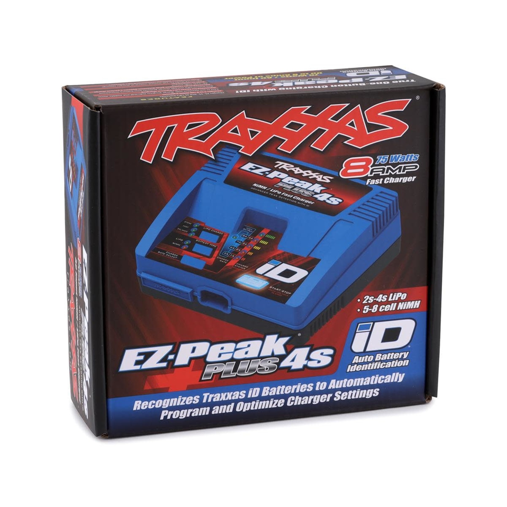 Traxxas #2981  Traxxas EZ-Peak Plus 4S Multi-Chemistry Battery Charger w/Auto iD (4S/8A/75W)