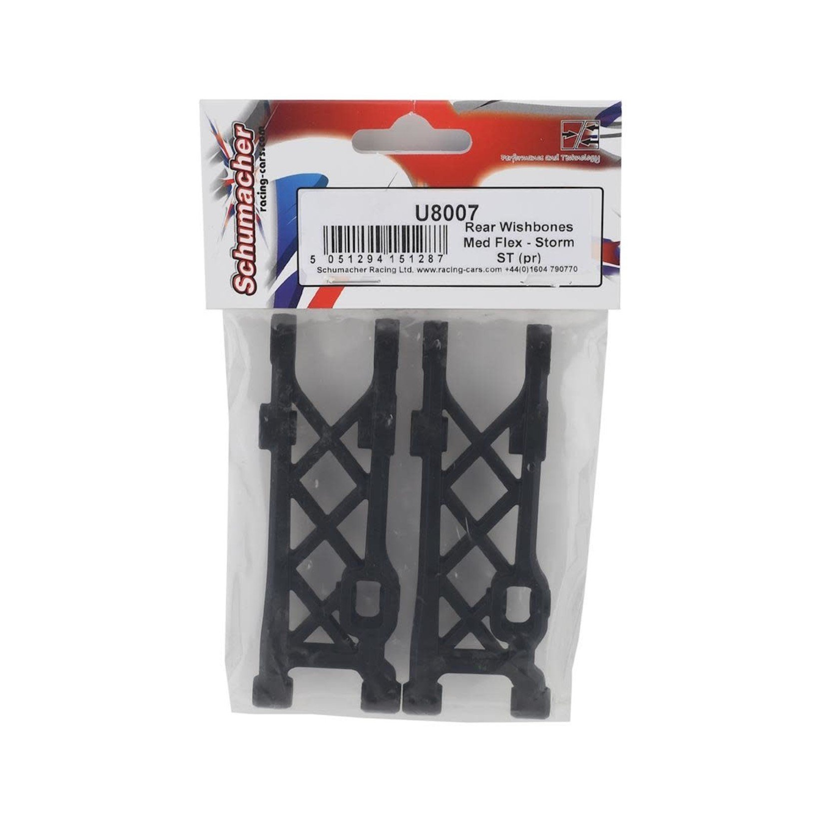 Schumacher Schumacher Storm ST Rear Wishbones (2) (Medium Flex) #U8007