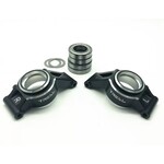 Treal #X002VFR62N Treal X-Maxx Aluminum Rear Hubs (Black)