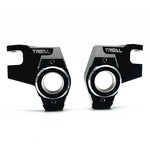 Treal Treal SCX10 III Ford Bronco Aluminum Front Steering Knuckles (Black) #X00302L02D