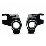 Treal #X00302L02D Treal SCX10 III Ford Bronco Aluminum Front Steering Knuckles (Black)