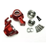 Treal #X002OD7SQ1 Treal Traxxas Maxx Front Knuckles Arms Set (Red)