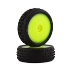JConcepts #4003-201011 JConcepts Mini-B Swagger Pre-Mounted Front Tires (Yellow) (2) (Pink)