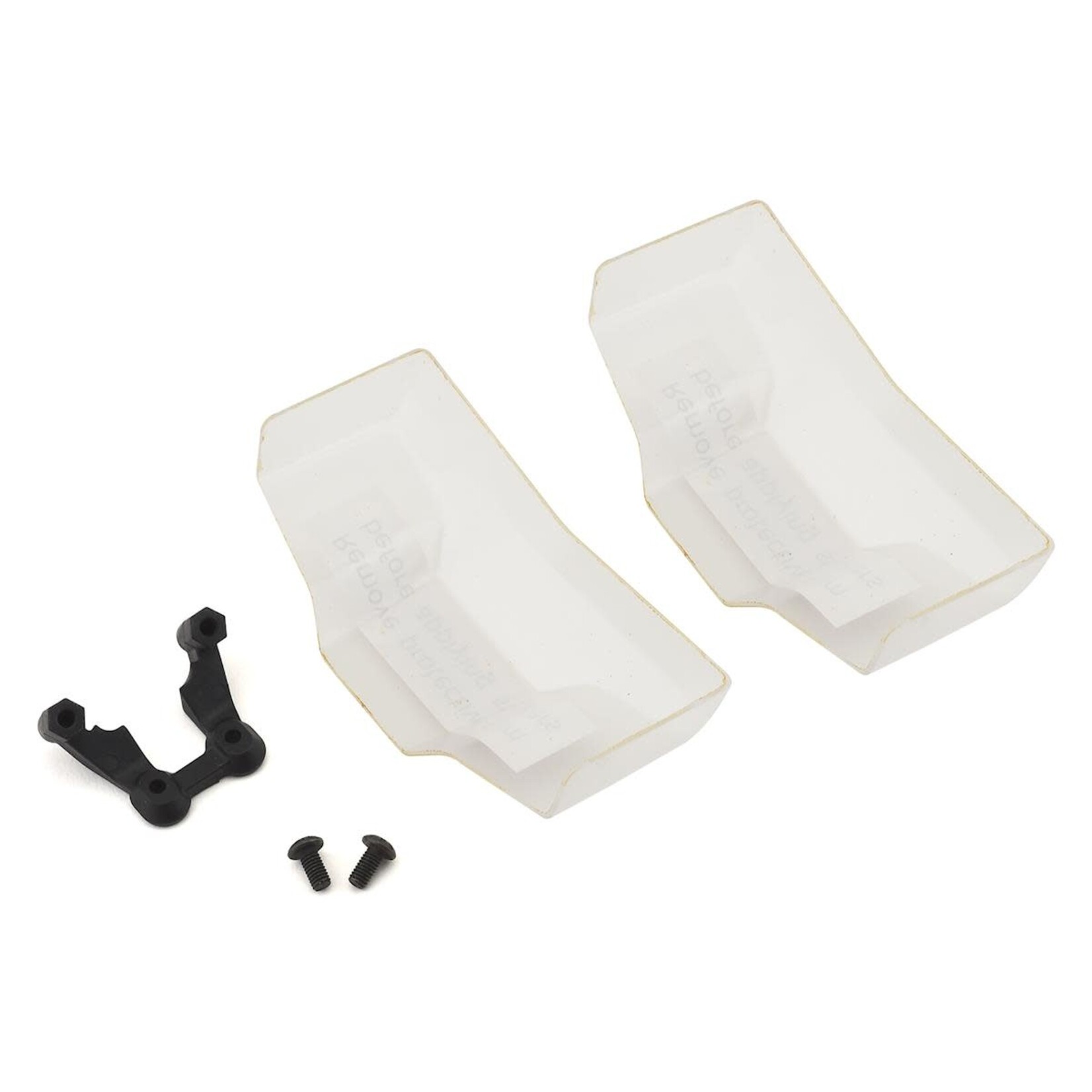 TLR Team Losi Racing Low Front Wing w/Mount (Clear) (2)  #TLR330010