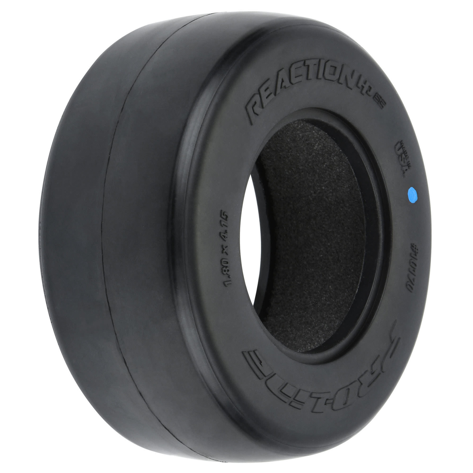 Pro-Line Pro-Line 1/10 Reaction HP Ultra Blue Rear 2.2"/3.0" Drag Tires (2) #10170-03
