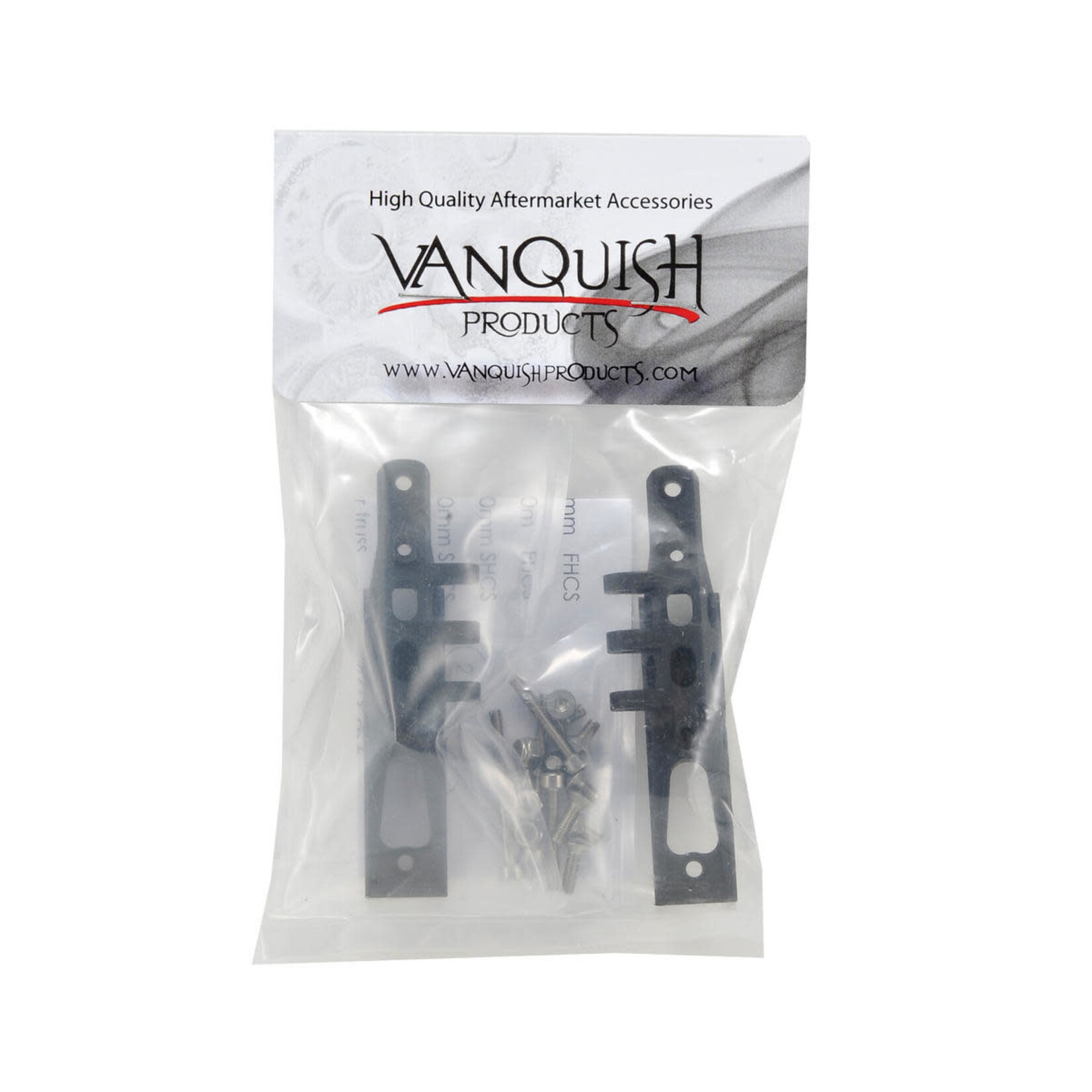 Vanquish Products #VPS04311 Vanquish Products Wraith/Yeti Aluminum HD Axle Truss Set (Black)