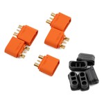 Spektrum #SPMXCA325 Spektrum RC IC2 Battery Connector (5) (Male)