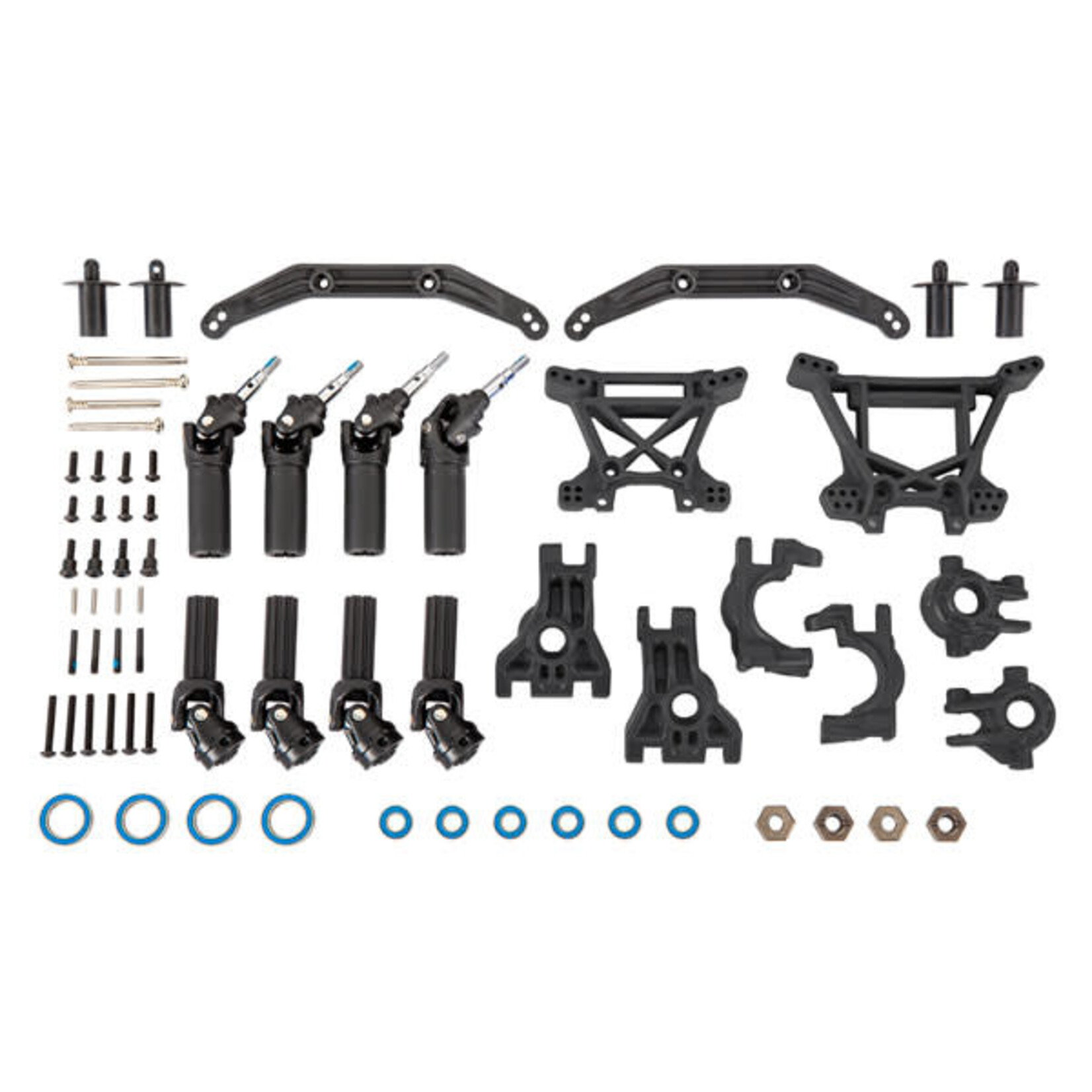 Traxxas #9080 Traxxas Hoss/Rustler/Slash 4x4 Extreme Heavy Duty Suspension Upgrade Kit (Black)