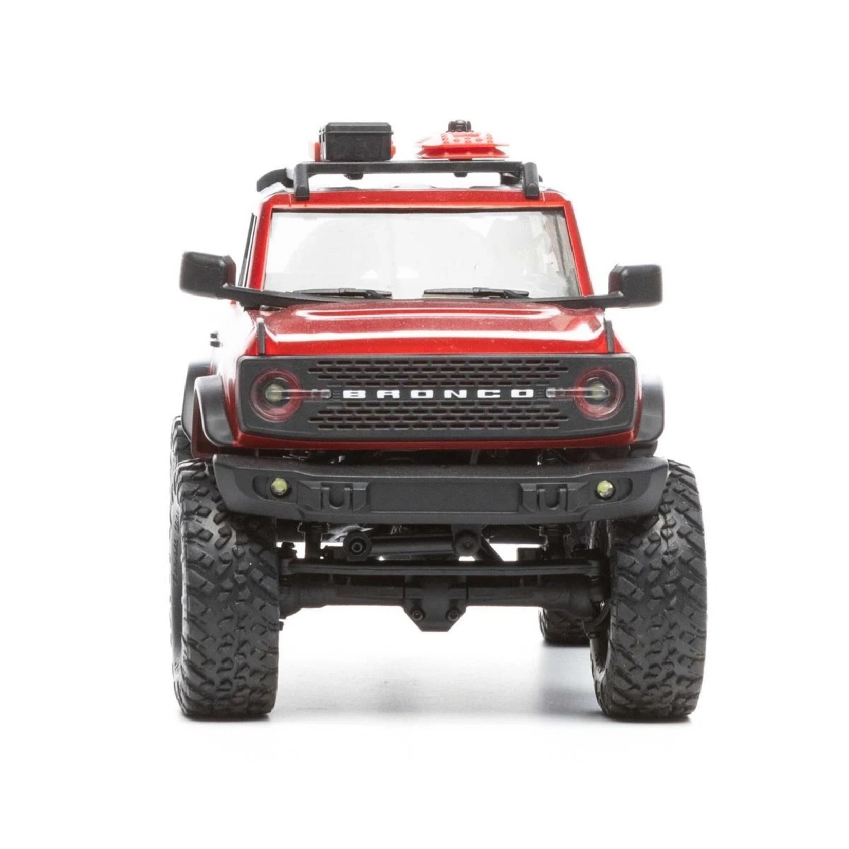 Axial Axial SCX24 2021 Ford Bronco Hard Body 1/24 4WD RTR Scale Mini Crawler (Red) w/2.4GHz Radio #AXI00006T1
