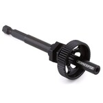 JConcepts #2871-2 JConcepts Tire Break-In Drill Adaptor Kit (Black) (12mm/17mm)