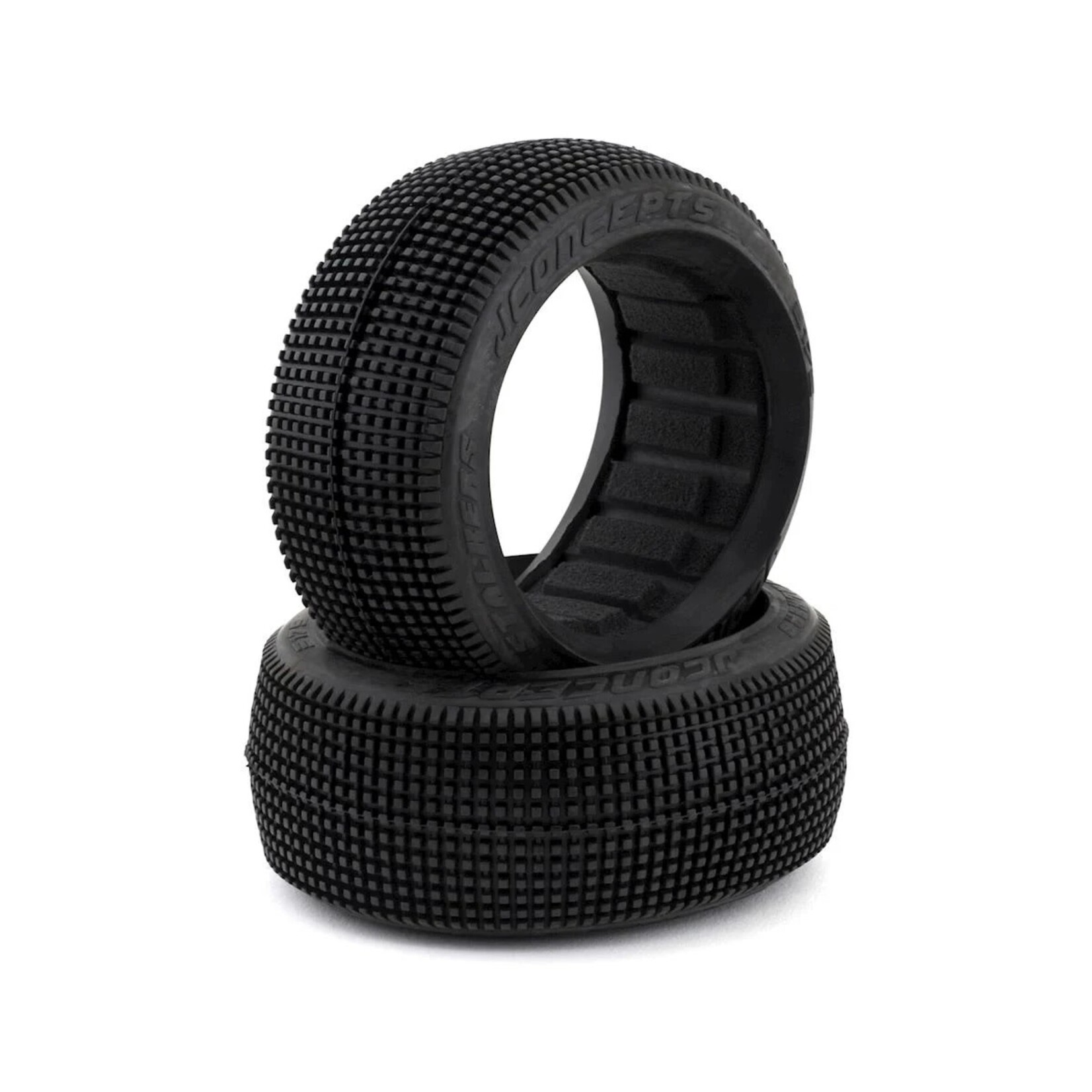 JConcepts #3175-01 JConcepts Stalkers 1/8 Buggy Tire (2) (Blue)