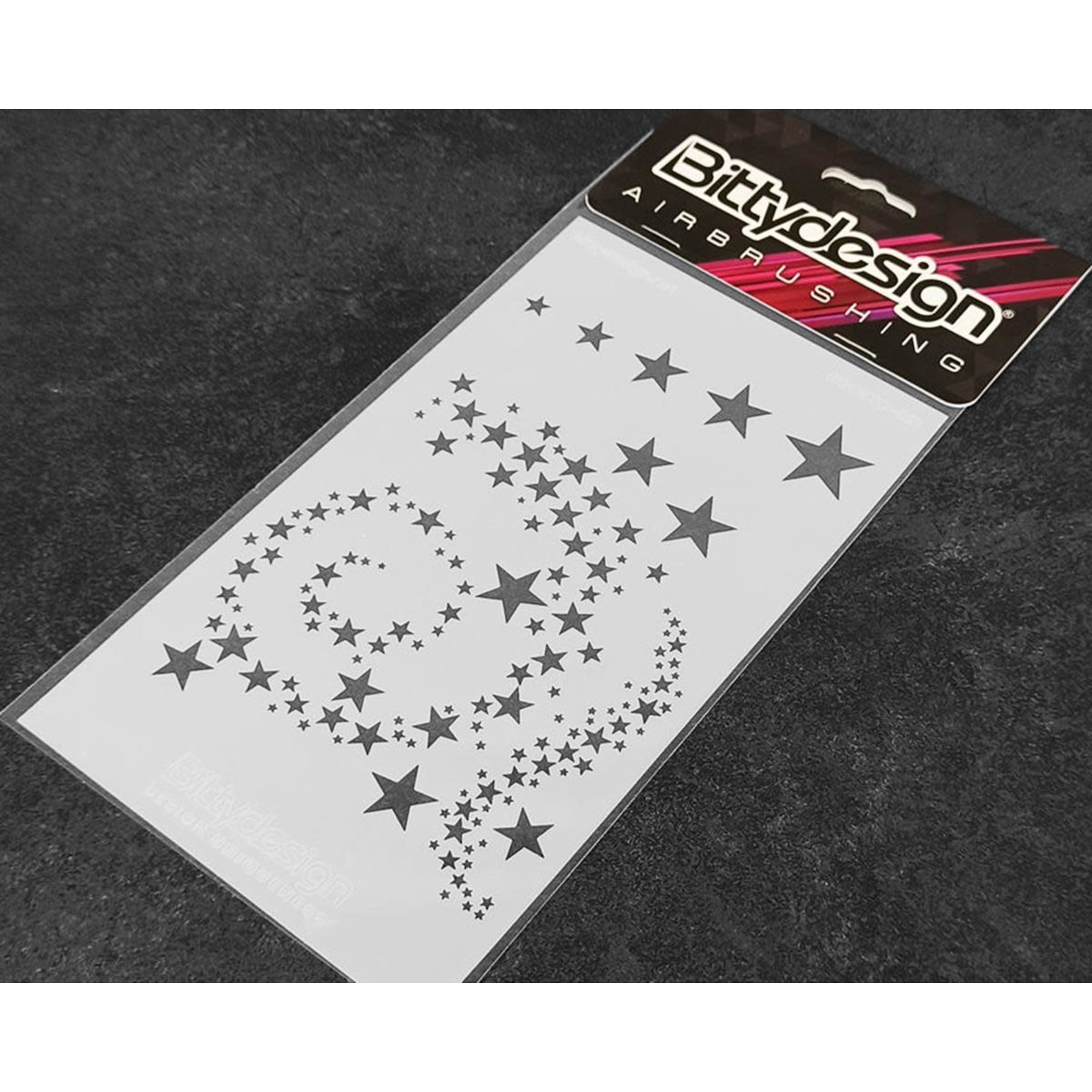 Bittydesign Bittydesign Vinyl Paint Stencil (Stars V2) #BDSTC-021