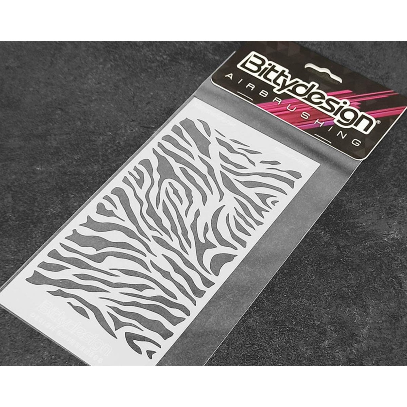 Bittydesign Bittydesign Vinyl Paint Stencil (Zebra) #BDSTC-016