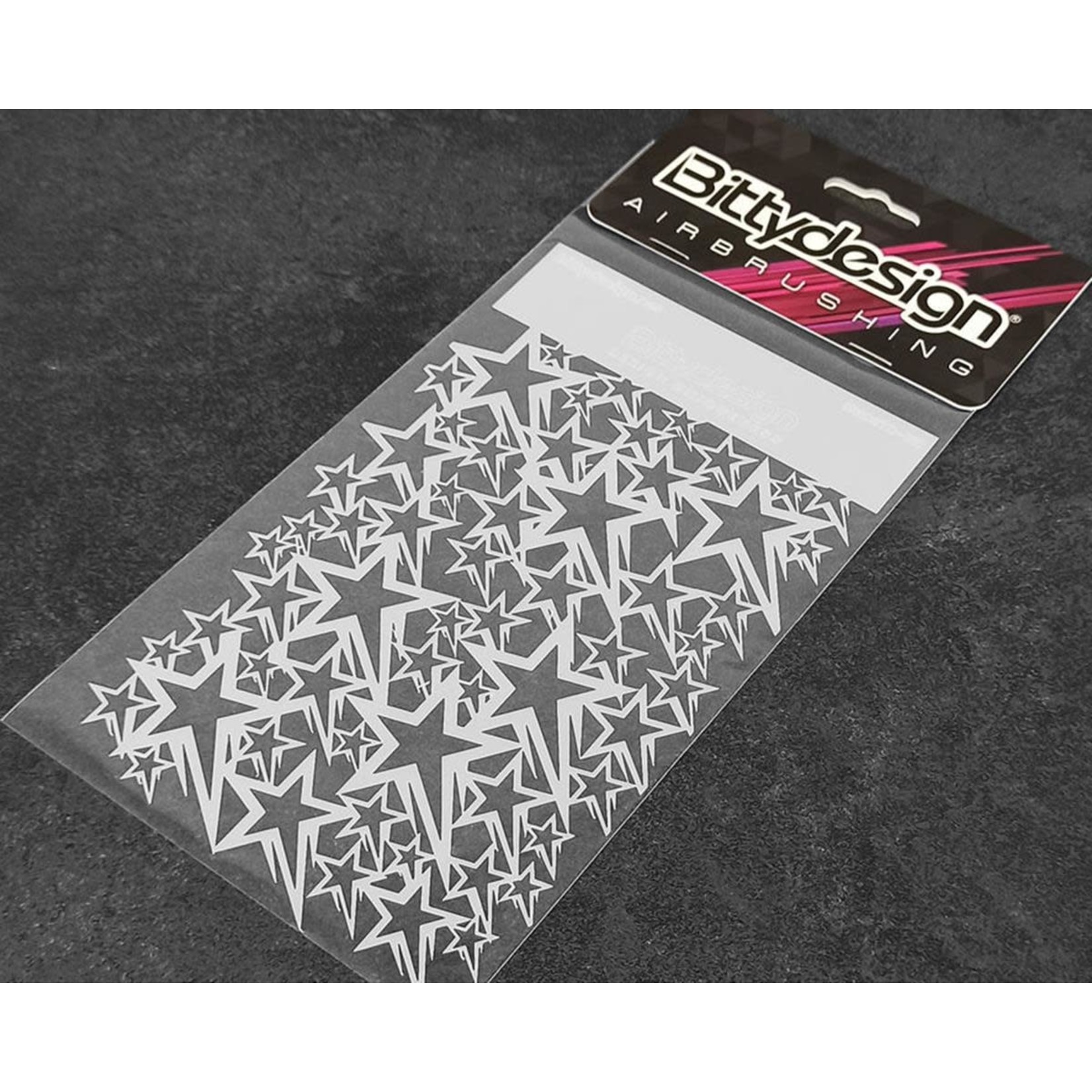 Bittydesign Bittydesign Vinyl Paint Stencil (Stars V1) #BDSTC-011