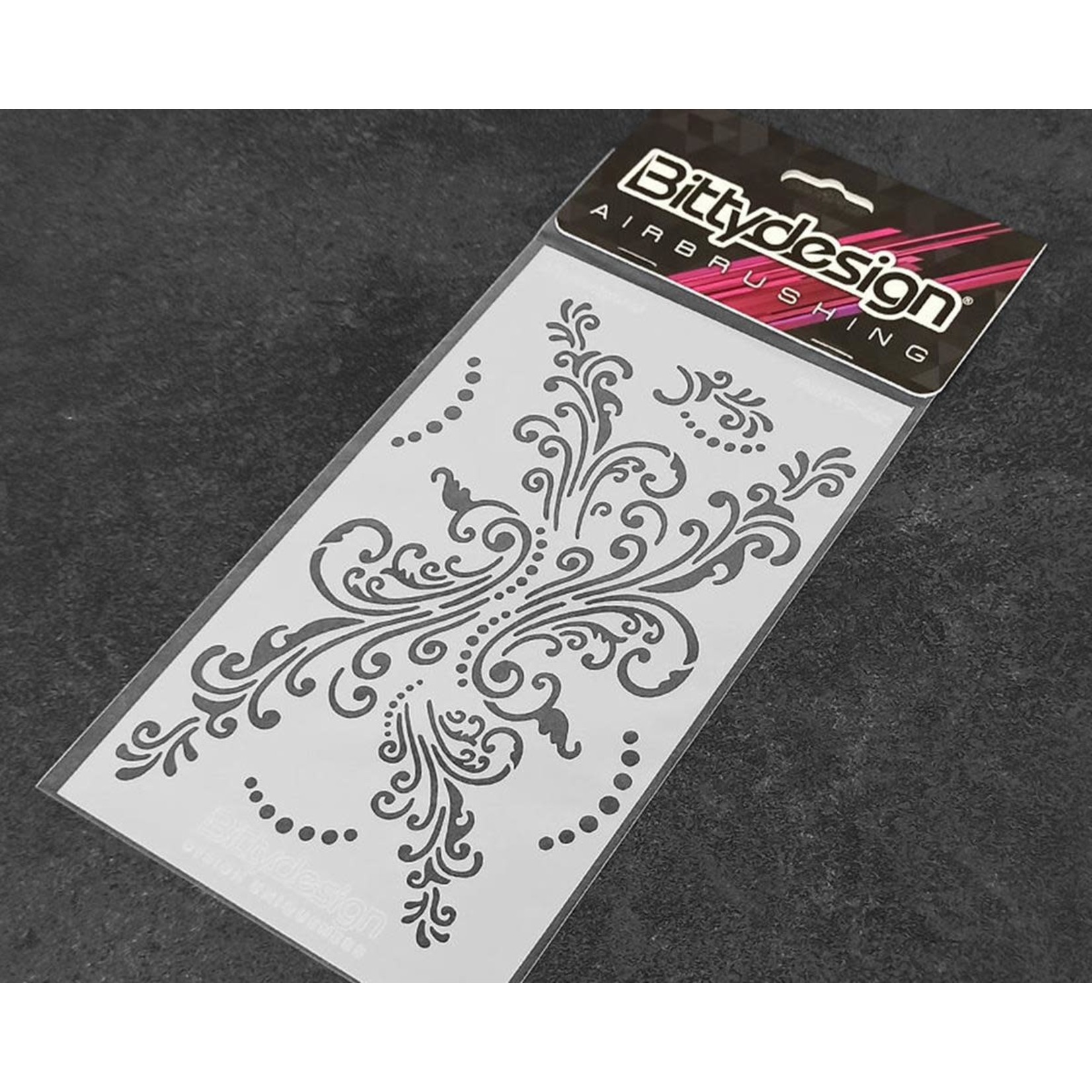 Bittydesign #BDSTC-020 Bittydesign Vinyl Paint Stencil (Floral)