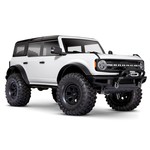 Traxxas Traxxas TRX-4 1/10 Trail Crawler Truck w/2021 Ford Bronco Body (Oxford White) & TQi 2.4GHz Radio #92076-4-WHT